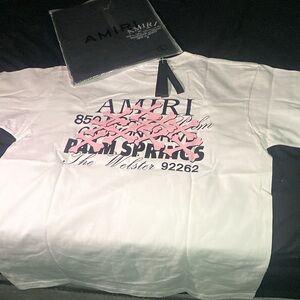 Amiri White Graphic T-Shirt